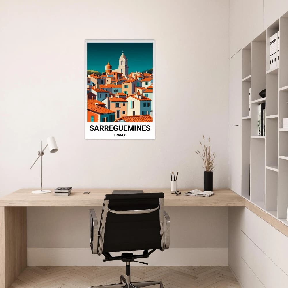 Affiche SARREGUEMINES - Image 4 of 6