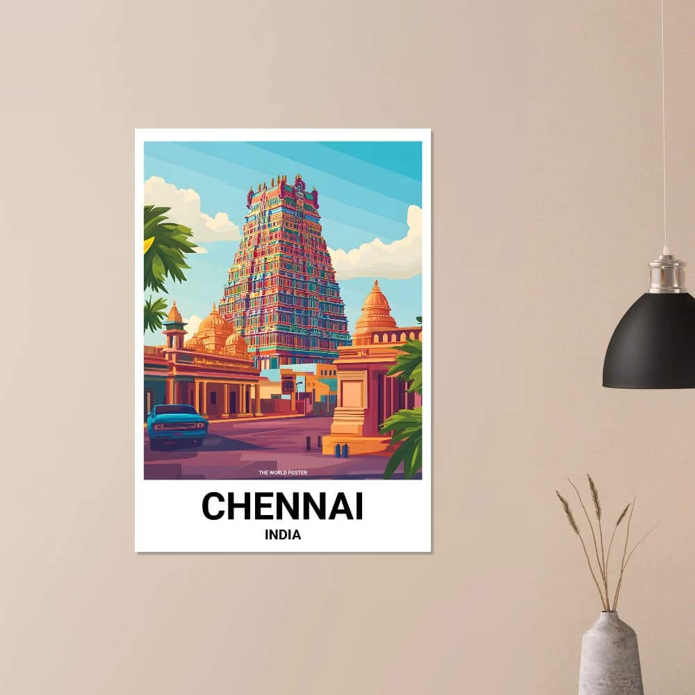 Affiche CHENNAI - Image 3 of 6