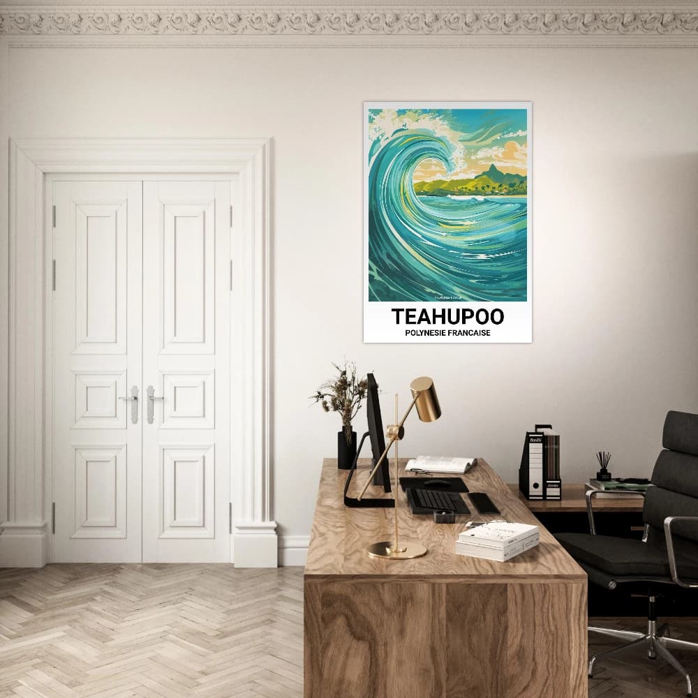 Affiche TEAHUPOO - Image 5 of 6