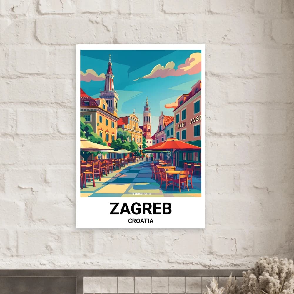 Affiche ZAGREB - Image 2 of 6