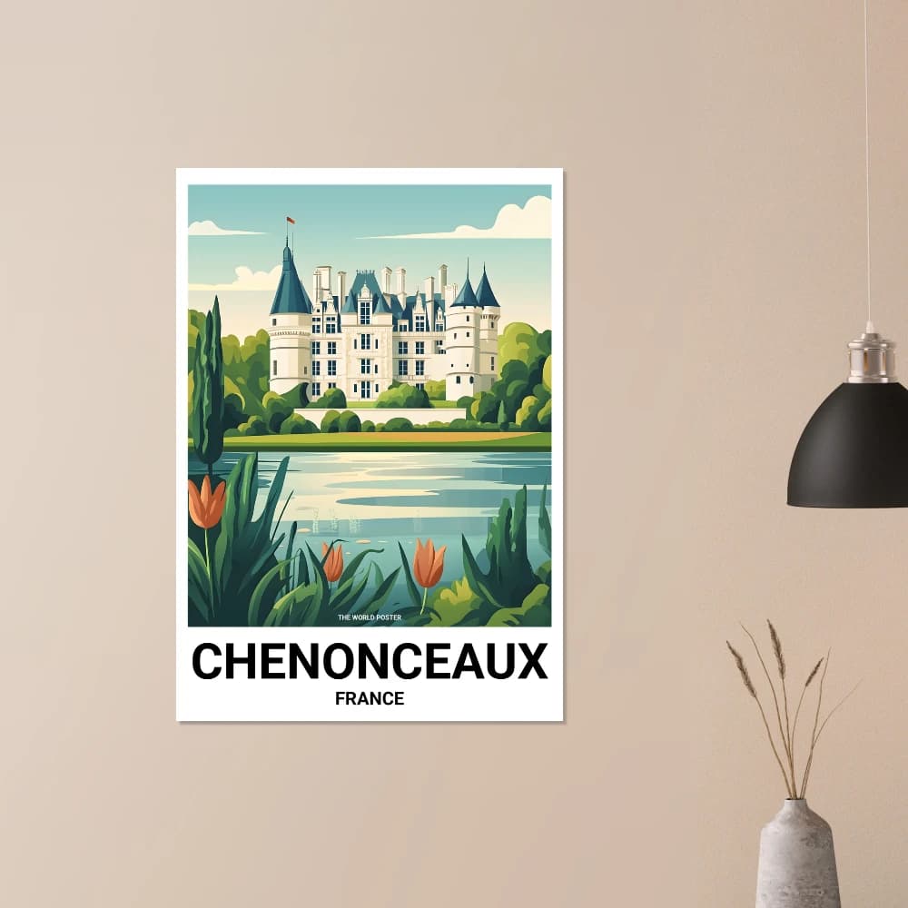 Affiche CHENONCEAUX - Image 4 of 6