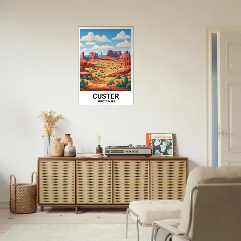 Affiche CUSTER - Image 2 of 6