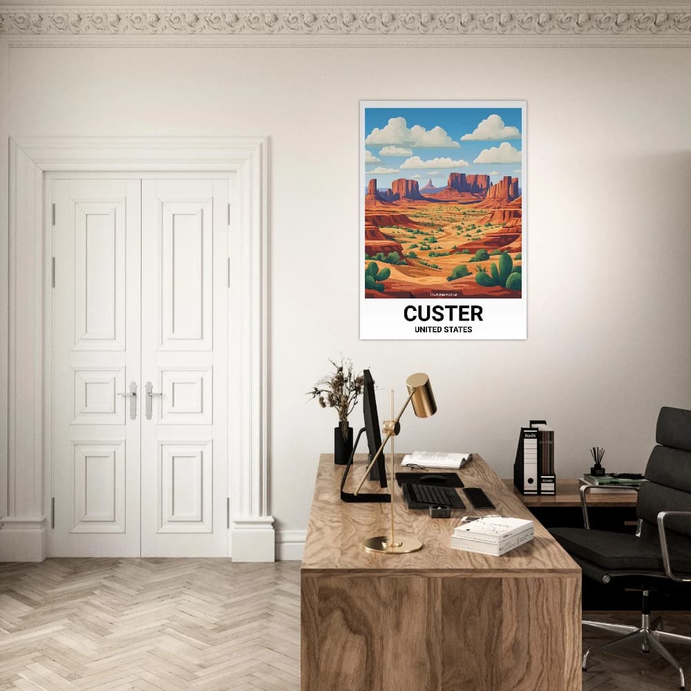 Affiche CUSTER - Image 6 of 6