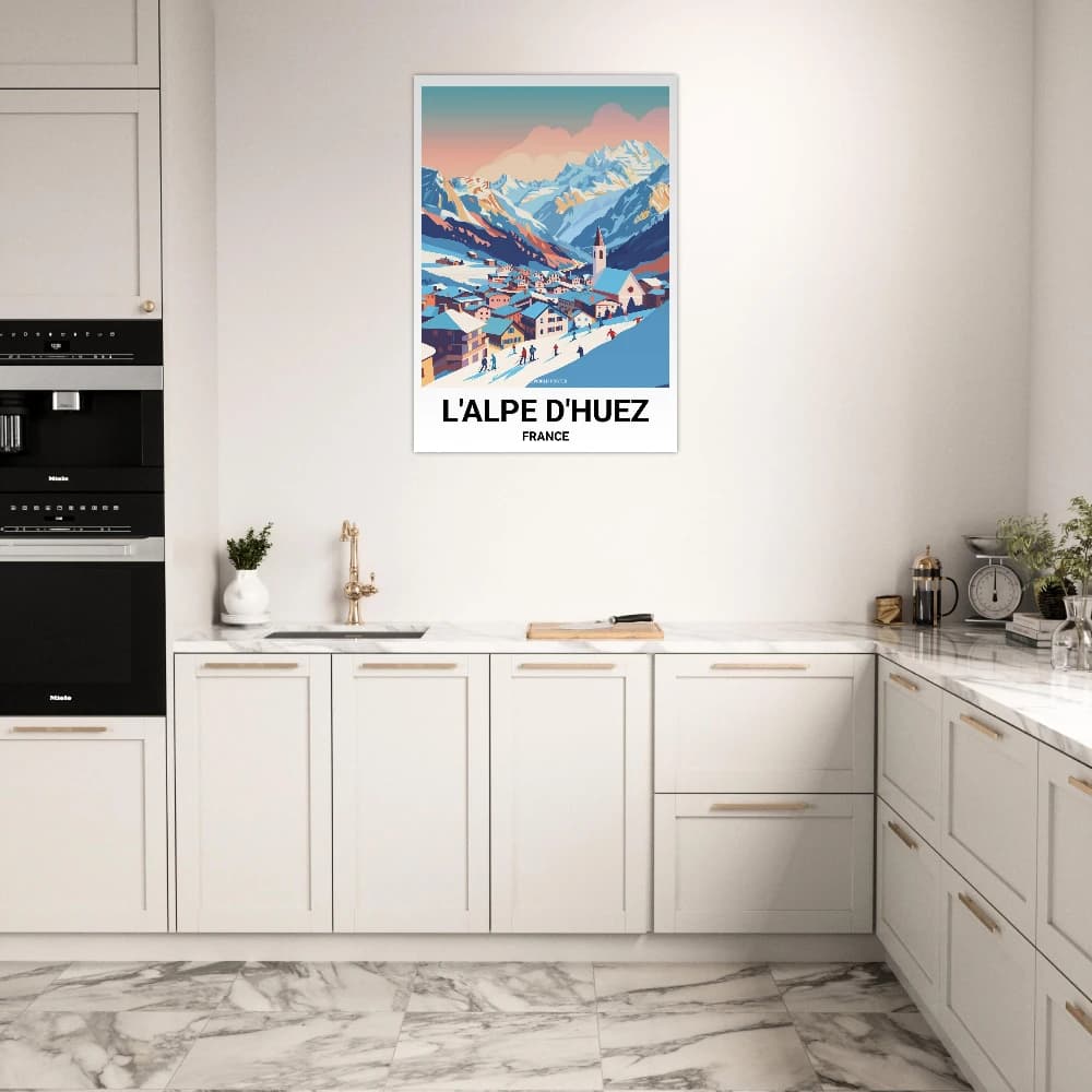 Affiche L'ALPE D'HUEZ - Image 5 of 6