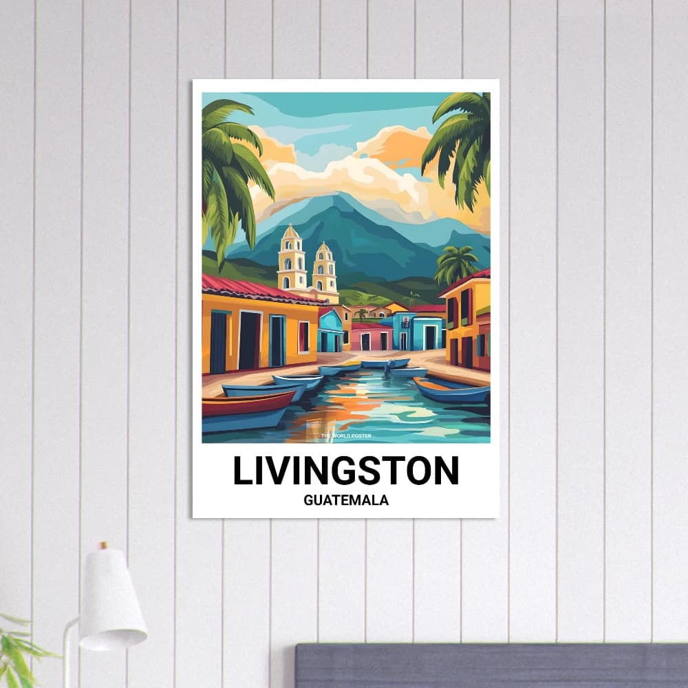 Affiche LIVINGSTON - Image 6 of 6