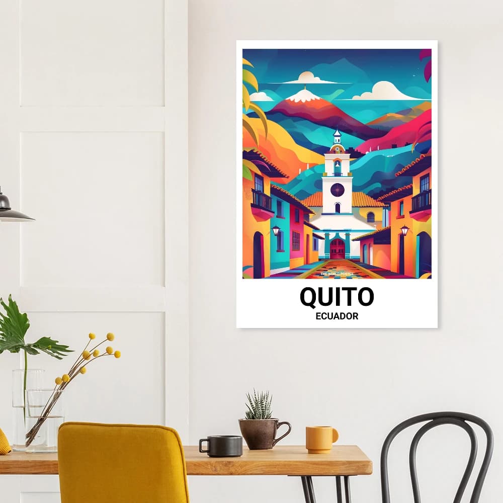 Affiche QUITO - Image 3 of 6