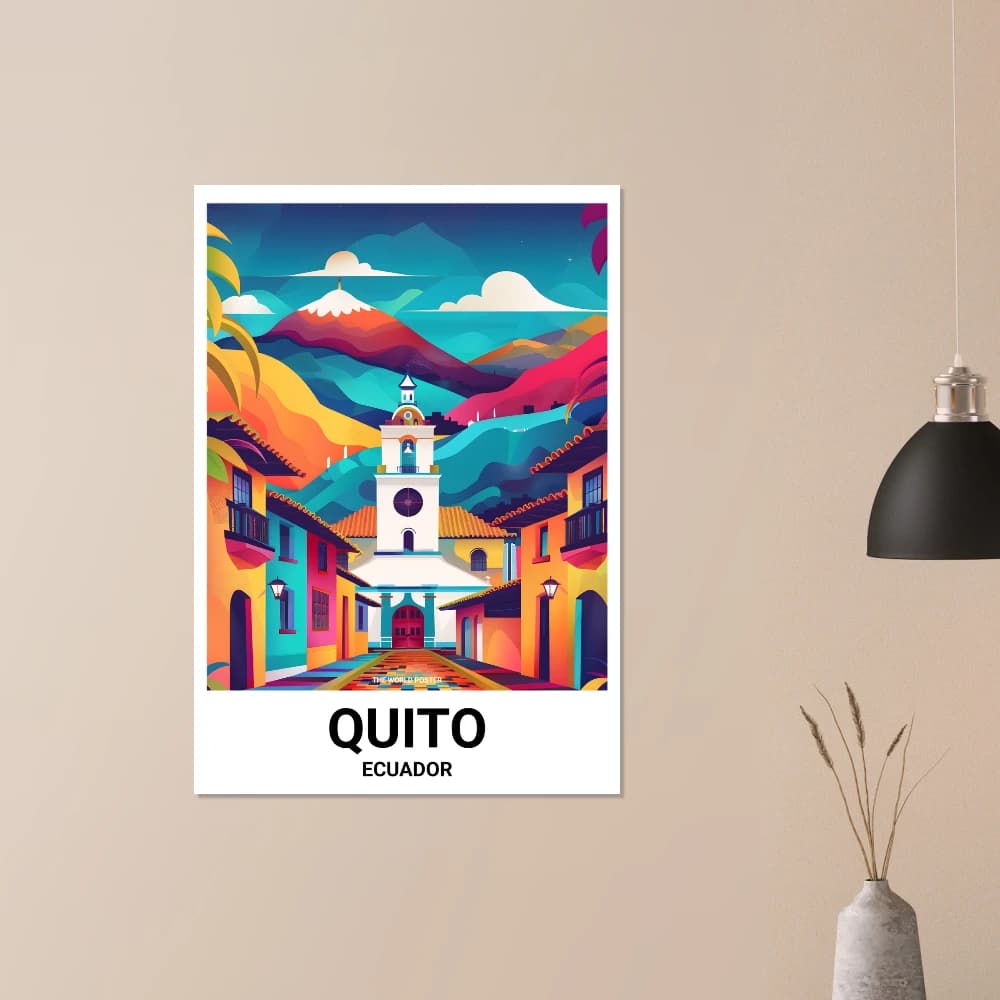 Affiche QUITO - Image 5 of 6