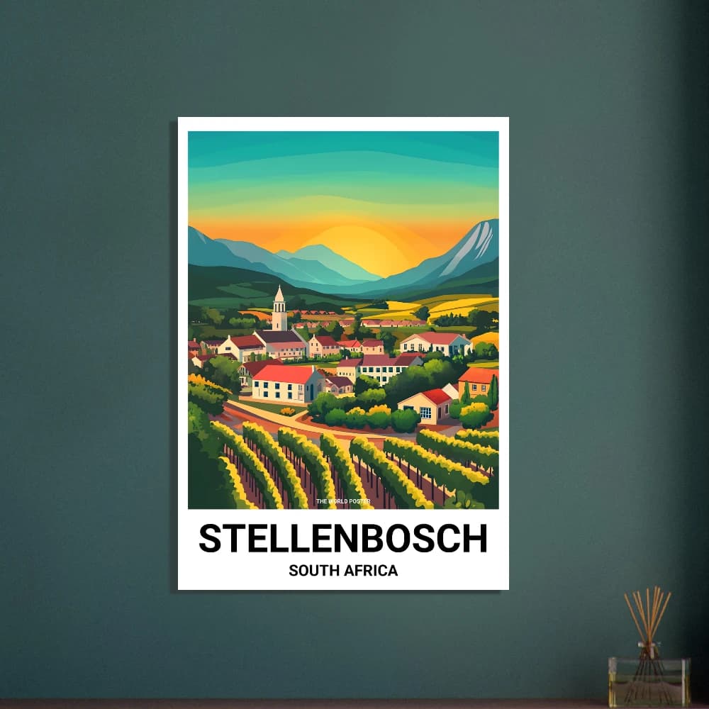 Affiche STELLENBOSCH - Image 6 of 6