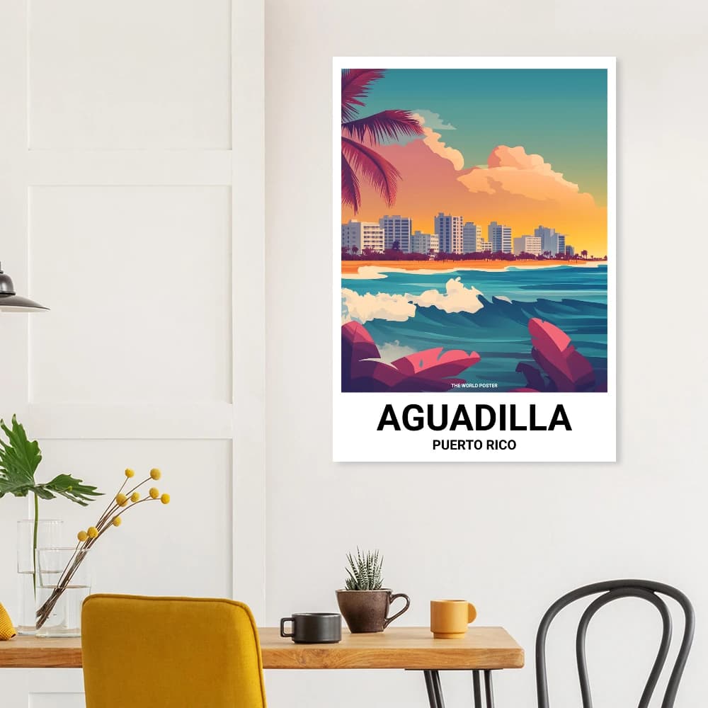 Affiche AGUADILLA - Image 5 of 6