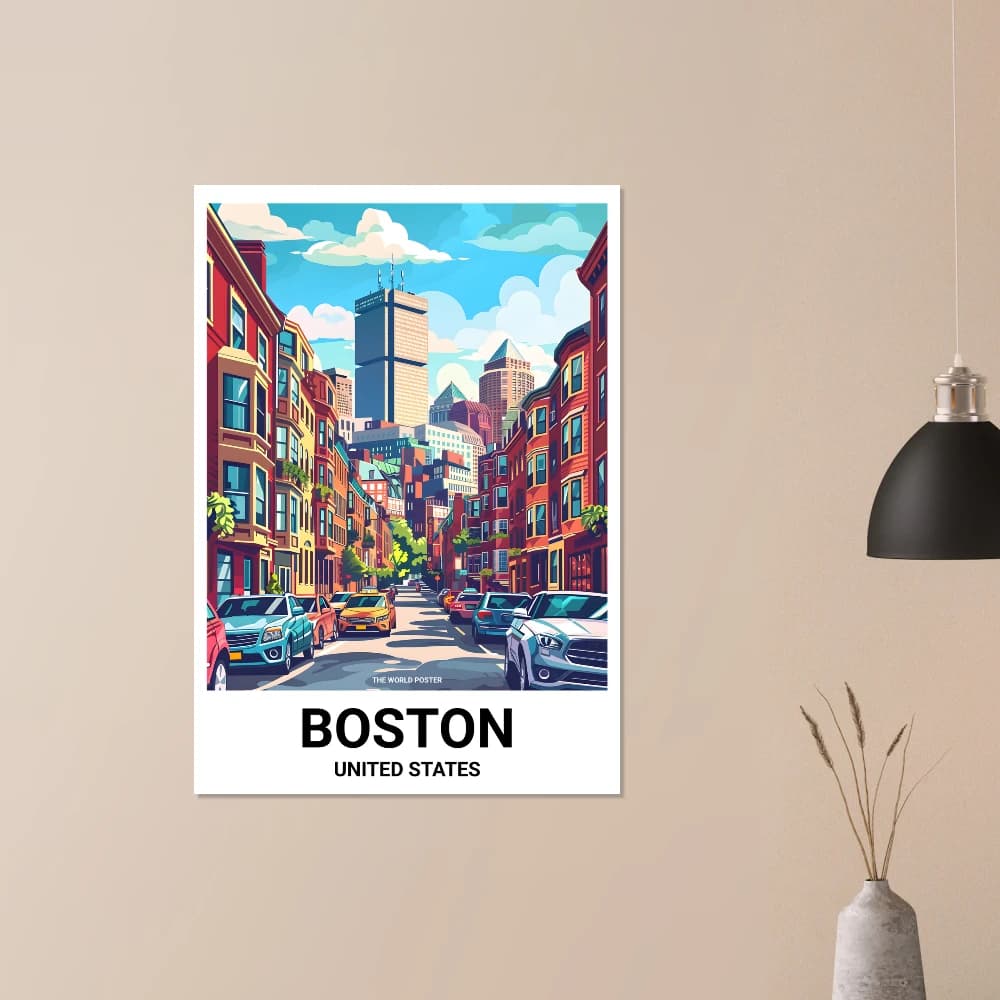 Affiche BOSTON - Image 2 of 6