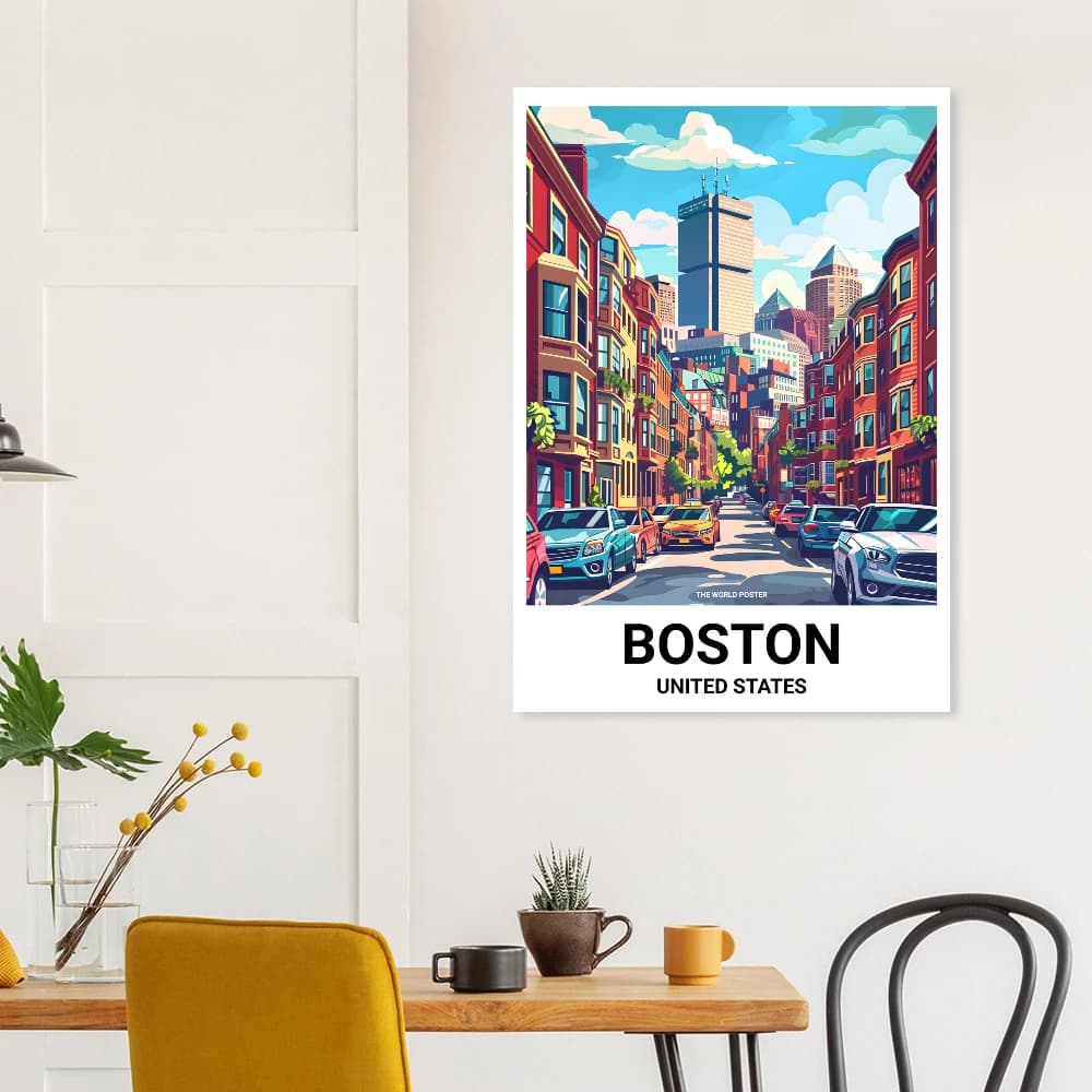 Affiche BOSTON - Image 3 of 6