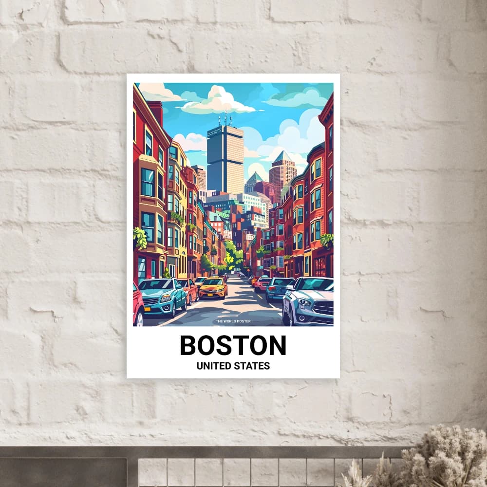 Affiche BOSTON - Image 4 of 6