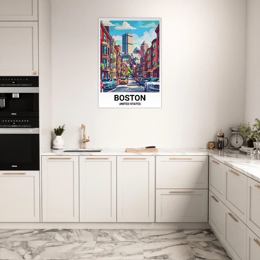 Affiche BOSTON - Image 6 of 6