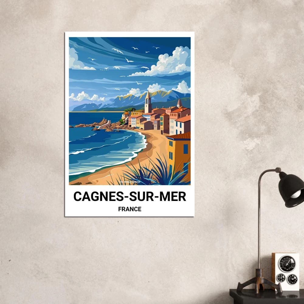 Affiche CAGNES-SUR-MER - Image 3 of 6