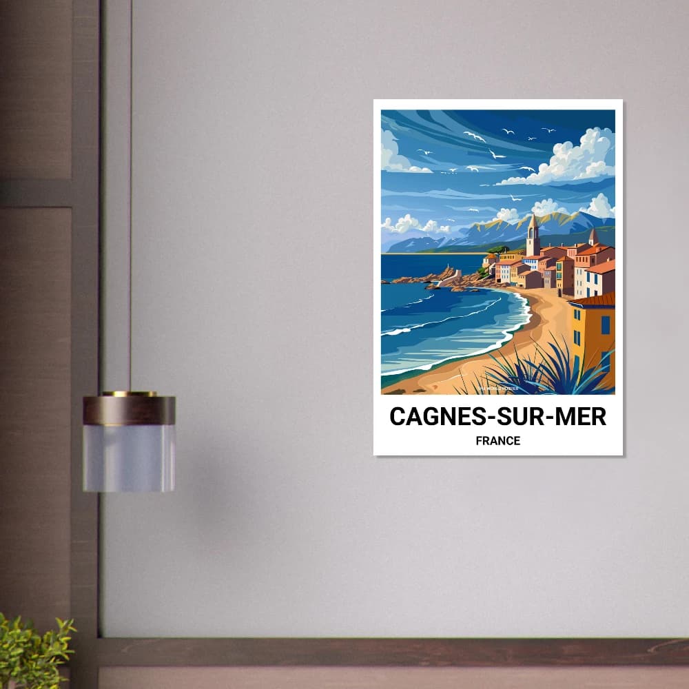 Affiche CAGNES-SUR-MER - Image 4 of 6