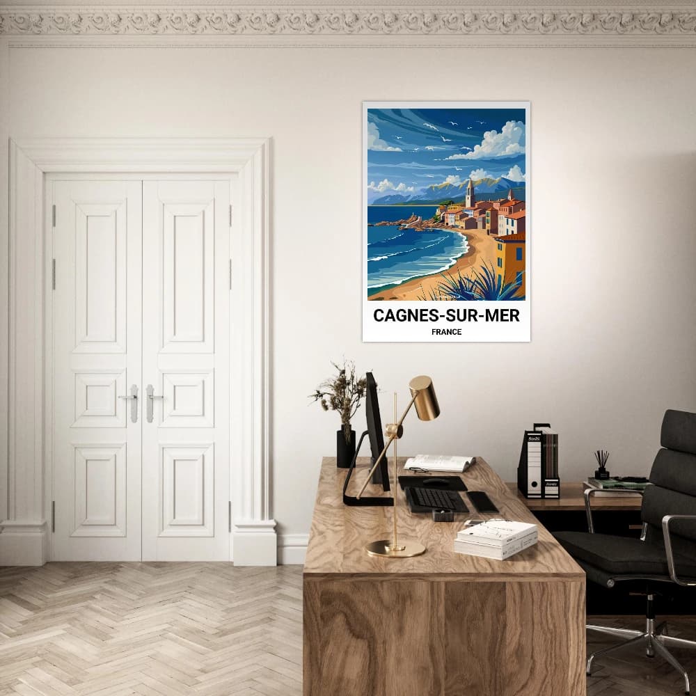 Affiche CAGNES-SUR-MER - Image 6 of 6