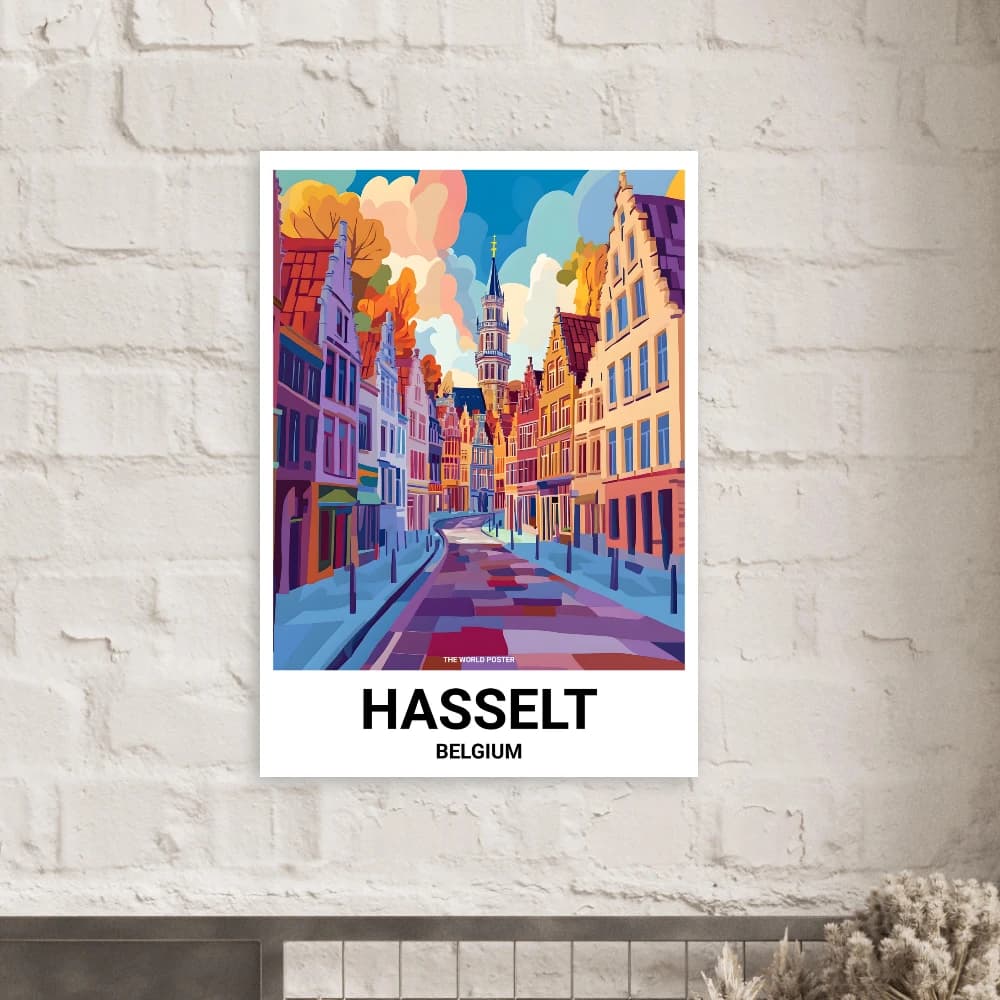 Affiche HASSELT - Image 6 of 6