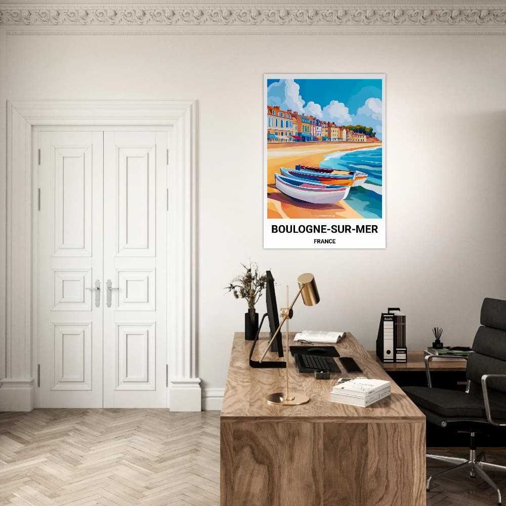 Affiche BOULOGNE-SUR-MER - Image 3 of 6