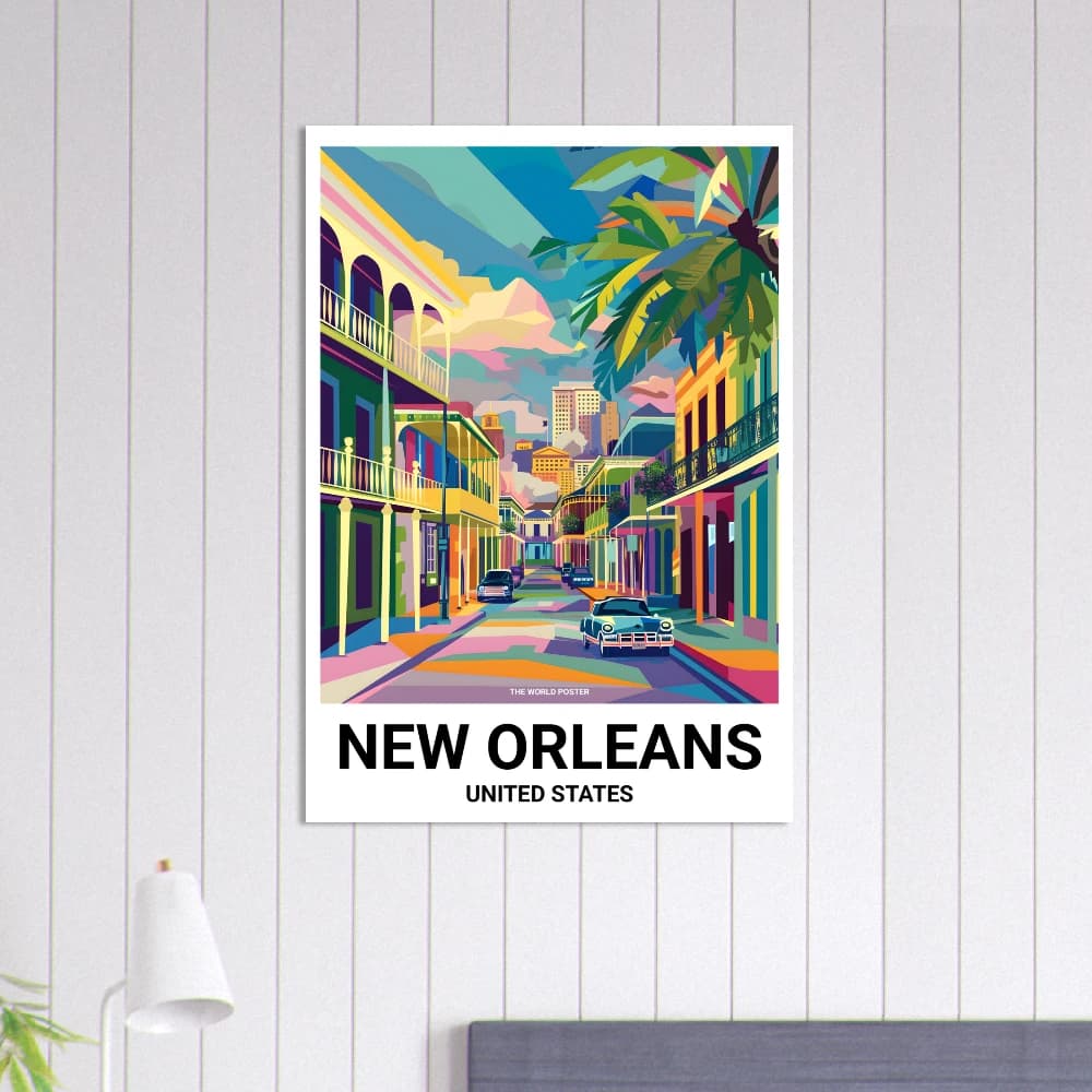 Affiche NEW ORLEANS - Image 3 of 6