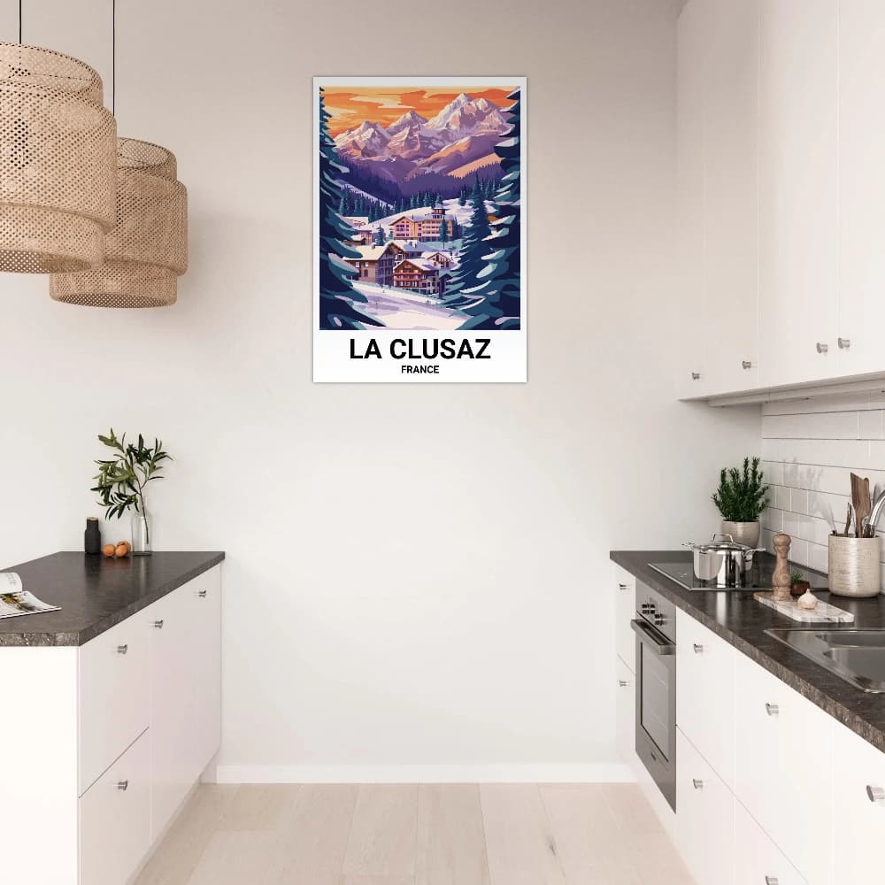 Affiche LA CLUSAZ - Image 6 of 6