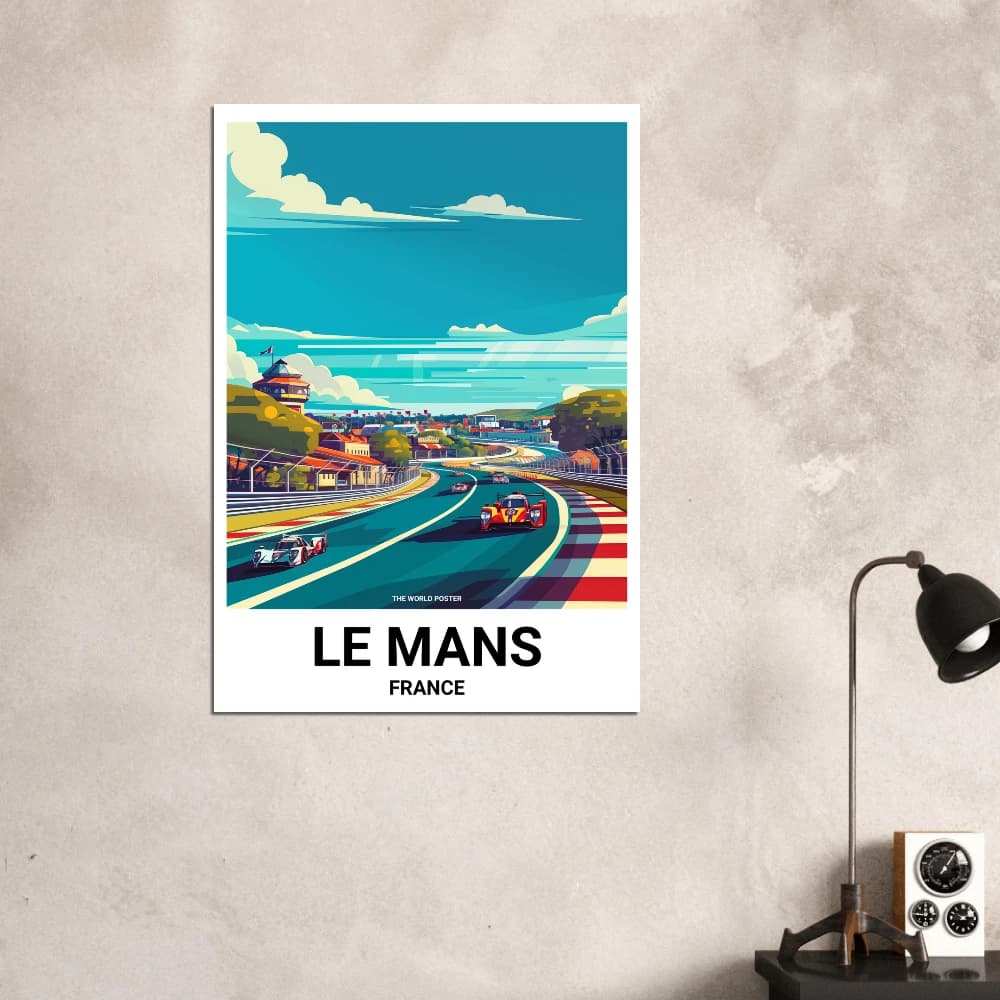 Affiche LE MANS - Image 3 of 6
