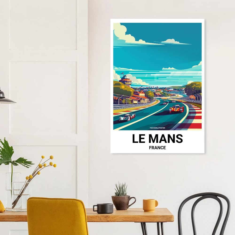 Affiche LE MANS - Image 4 of 6