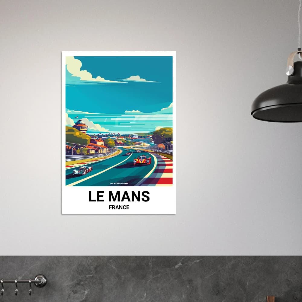 Affiche LE MANS - Image 5 of 6