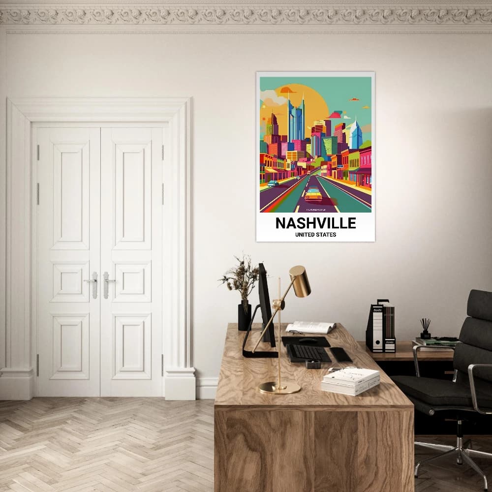 Affiche NASHVILLE - Image 4 of 6