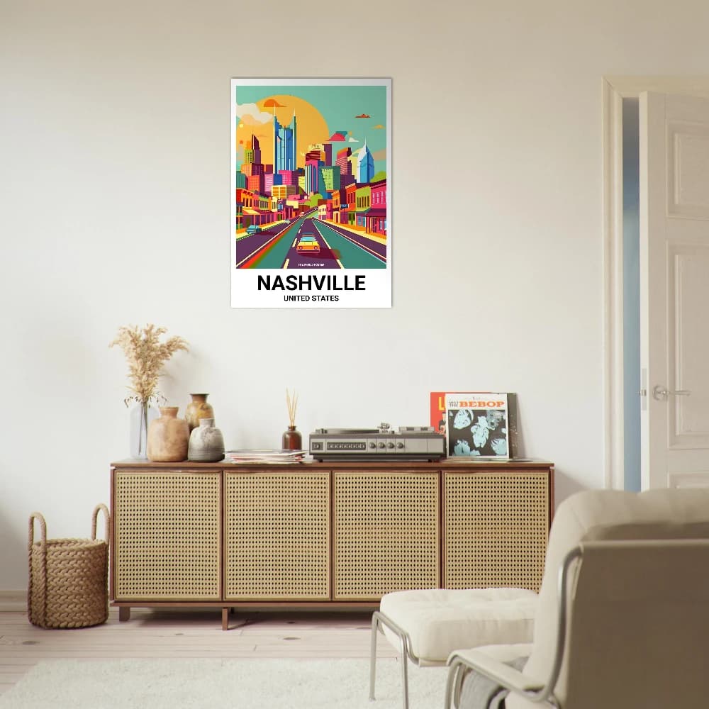 Affiche NASHVILLE - Image 6 of 6