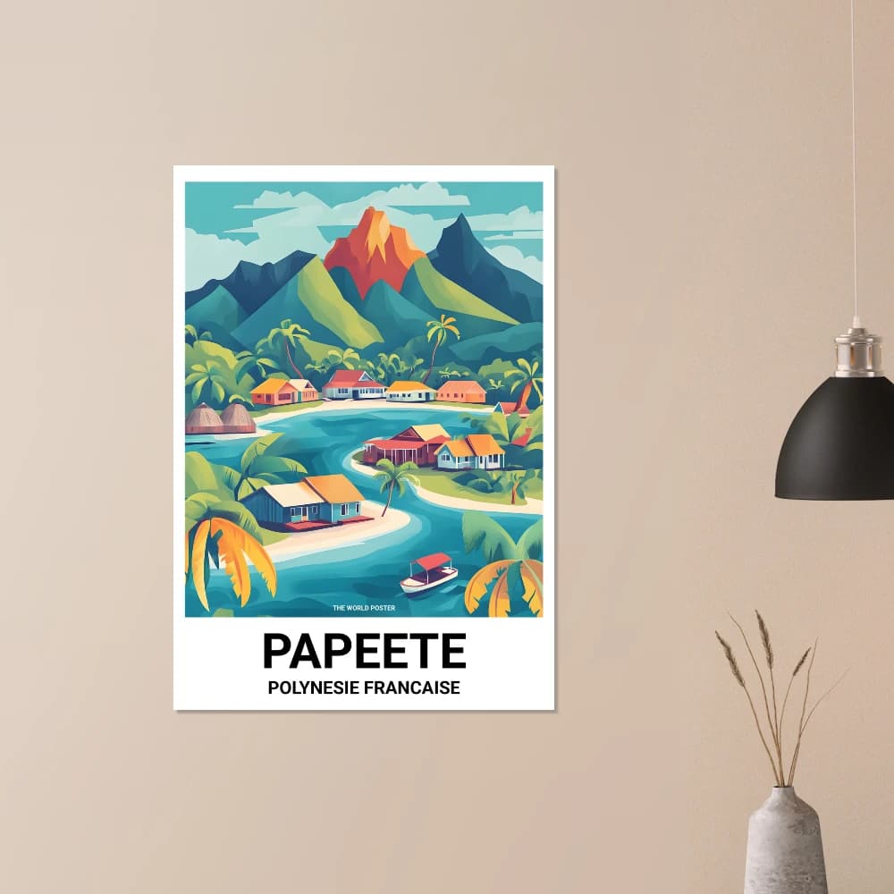 Affiche PAPEETE - Image 5 of 6