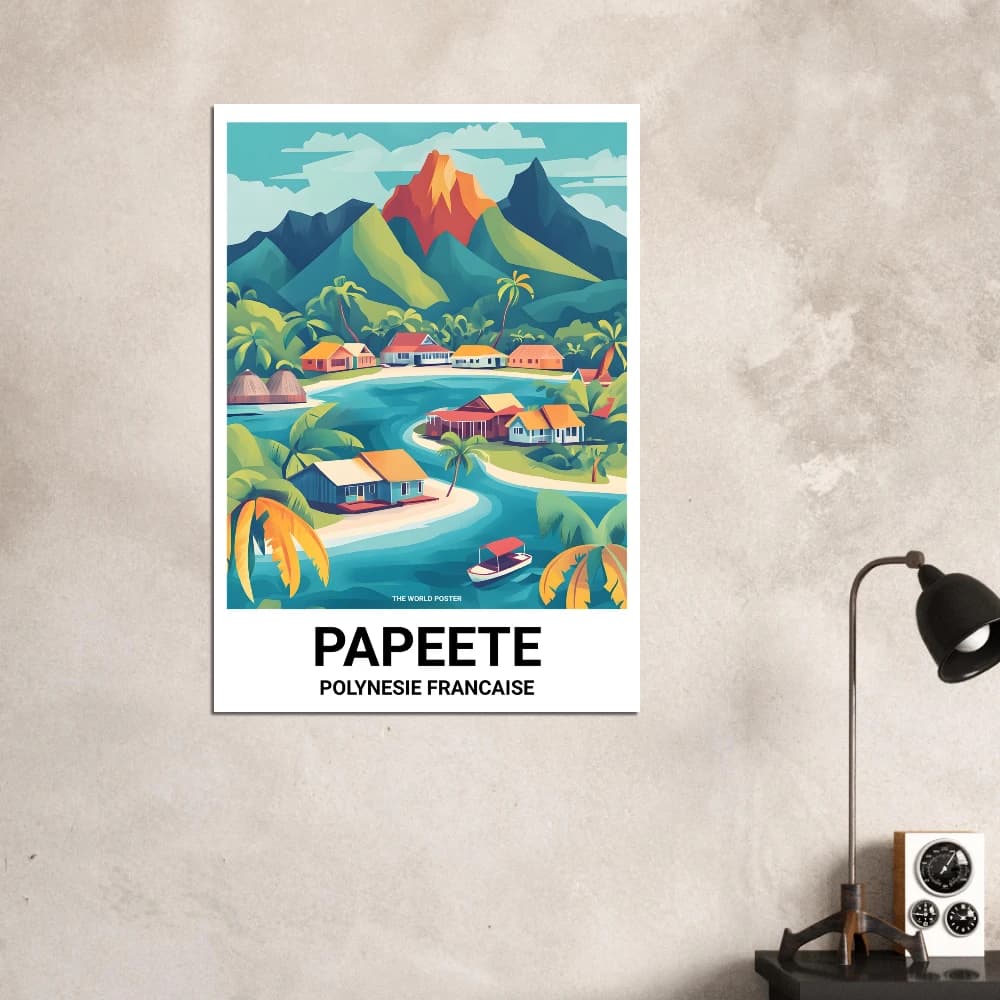 Affiche PAPEETE - Image 6 of 6
