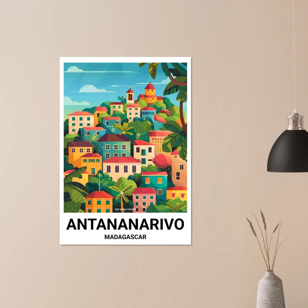 Affiche ANTANANARIVO - Image 4 of 6