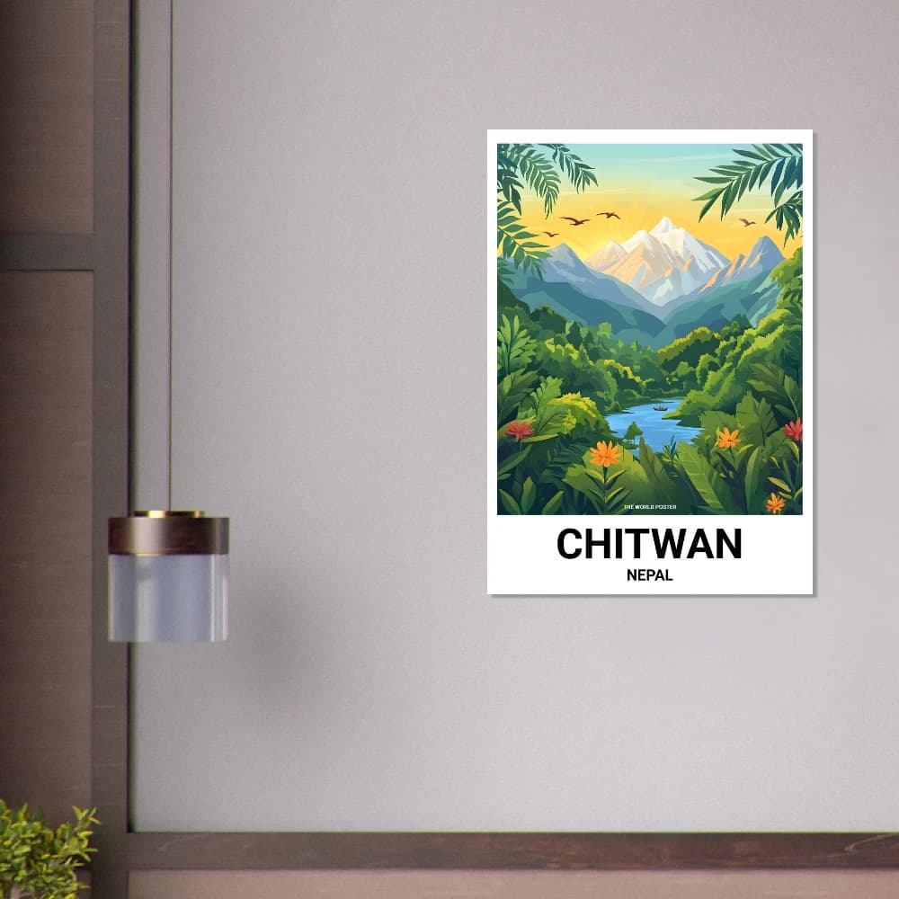 Affiche CHITWAN - Image 2 of 6