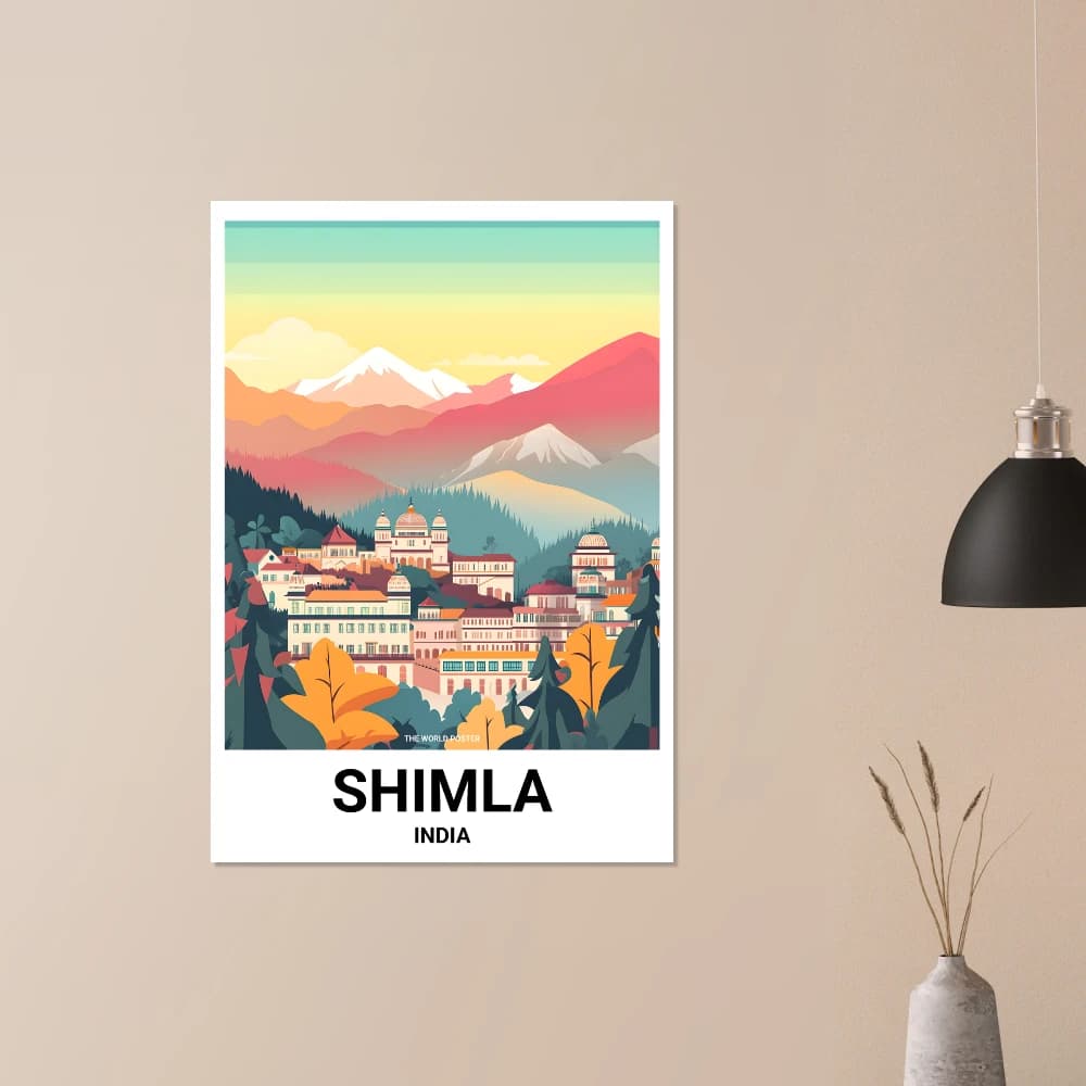Affiche SHIMLA - Image 6 of 6