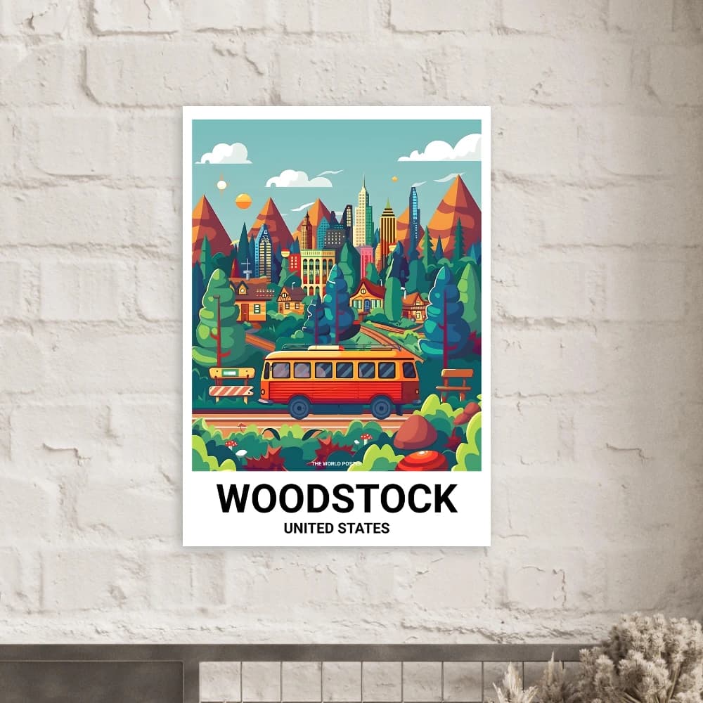 Affiche WOODSTOCK - Image 3 of 6