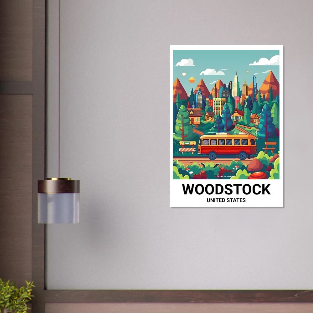 Affiche WOODSTOCK - Image 6 of 6