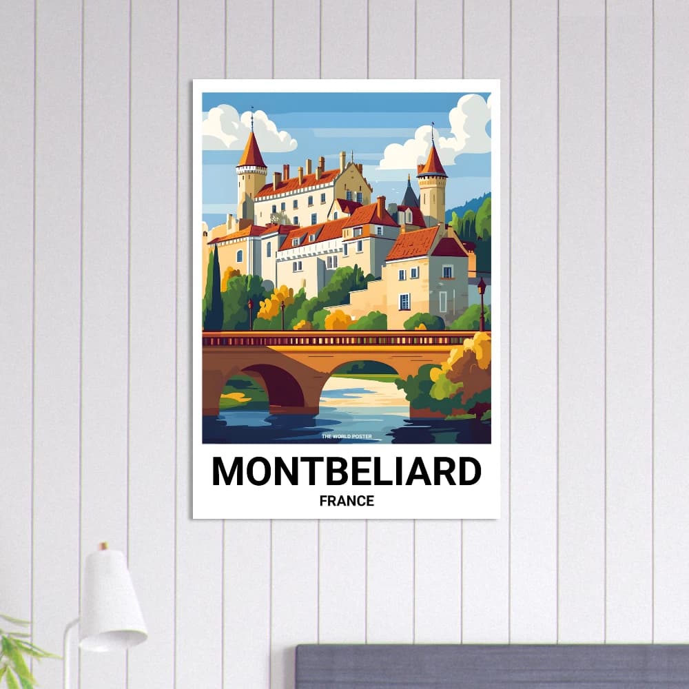 Affiche MONTBÉLIARD - Image 4 of 6