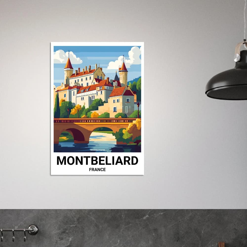 Affiche MONTBÉLIARD - Image 6 of 6