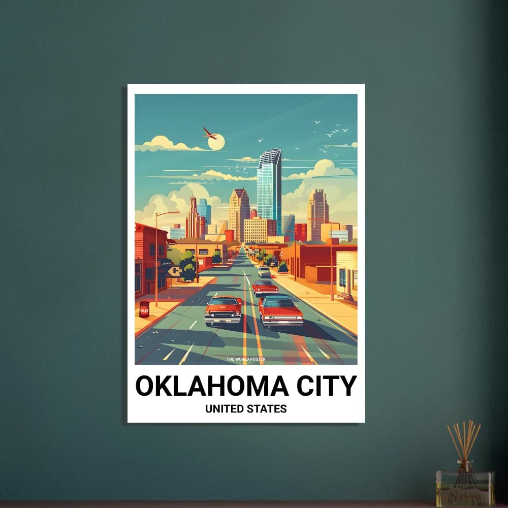 Affiche OKLAHOMA CITY - Image 3 of 6