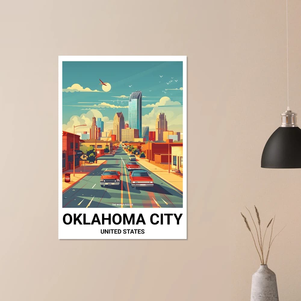 Affiche OKLAHOMA CITY - Image 4 of 6
