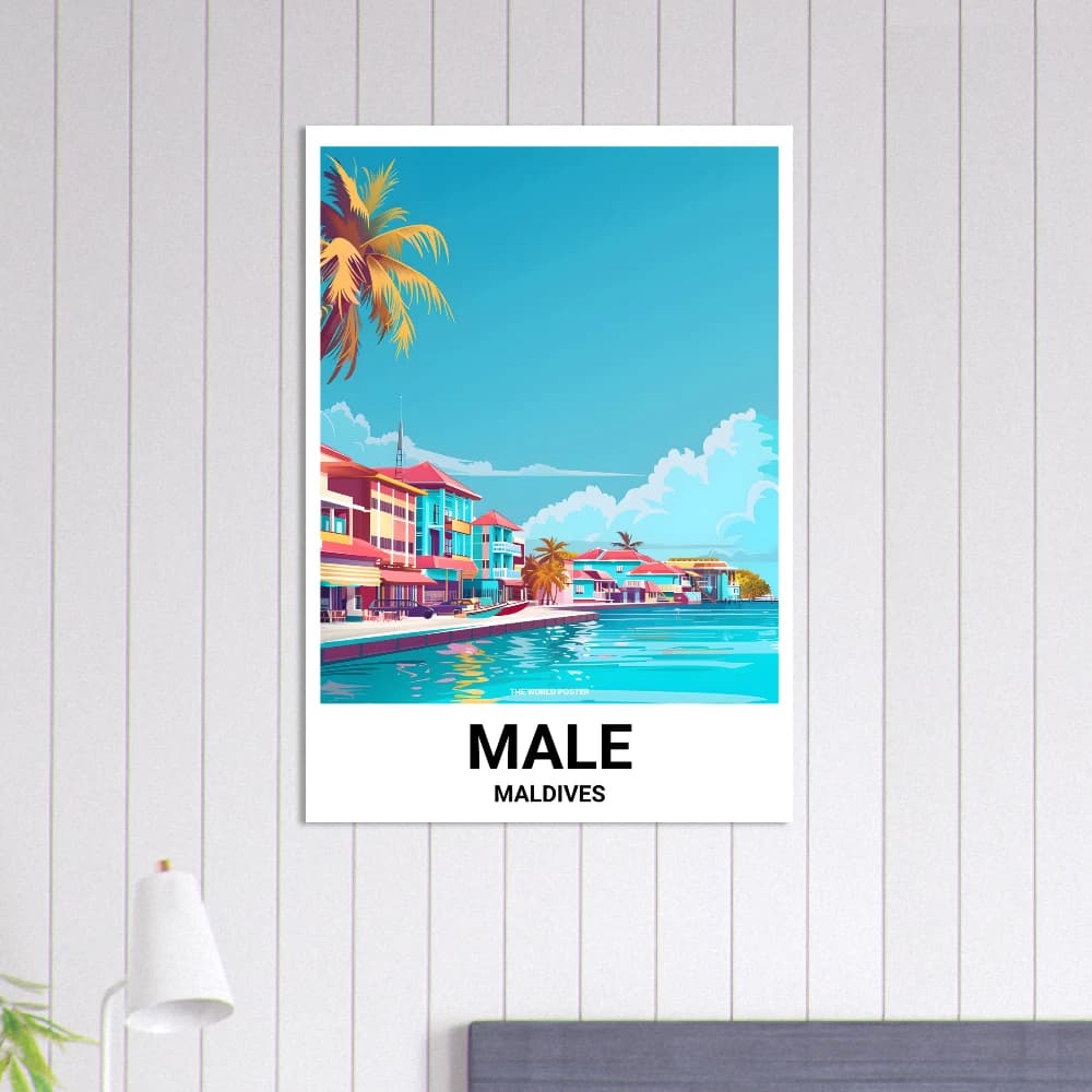 Affiche MALÉ - Image 2 of 6