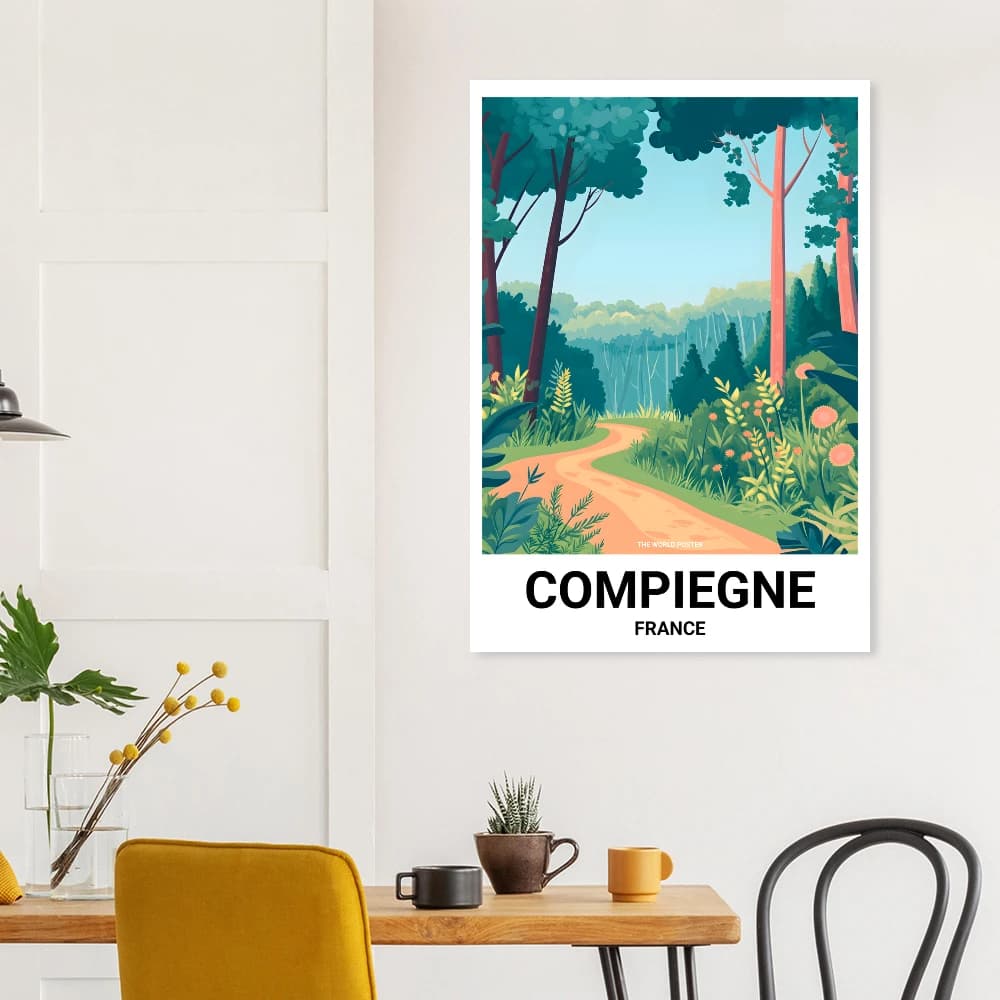 Affiche COMPIÈGNE - Image 3 of 6