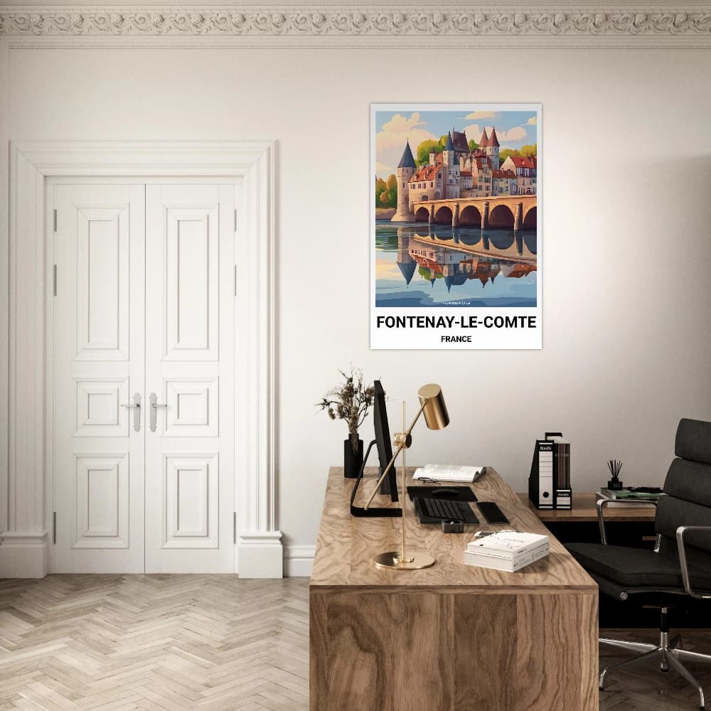 Affiche FONTENAY-LE-COMTE - Image 5 of 6