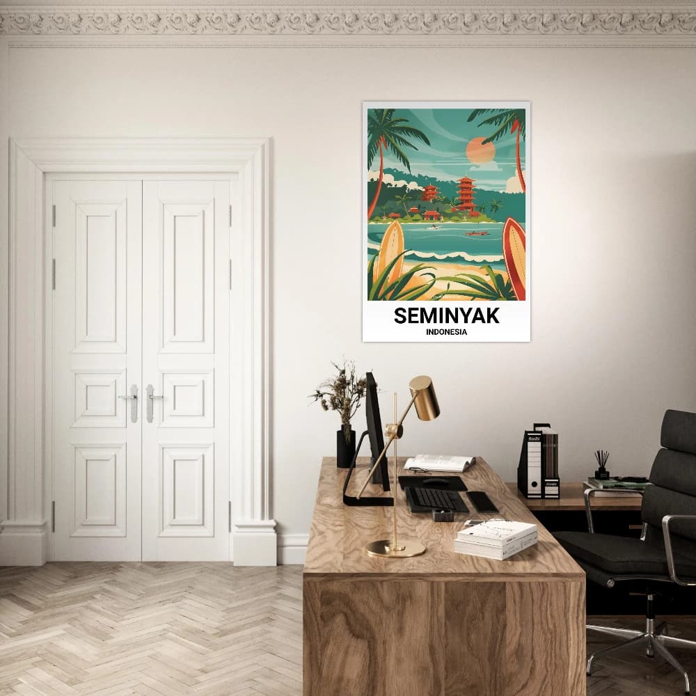 Affiche SEMINYAK - Image 2 of 6