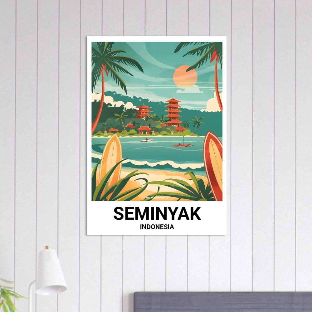 Affiche SEMINYAK - Image 6 of 6