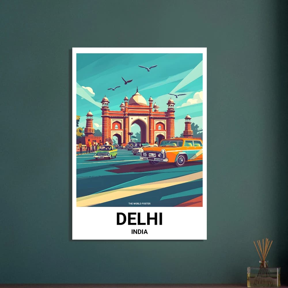 Affiche DELHI - Image 3 of 6