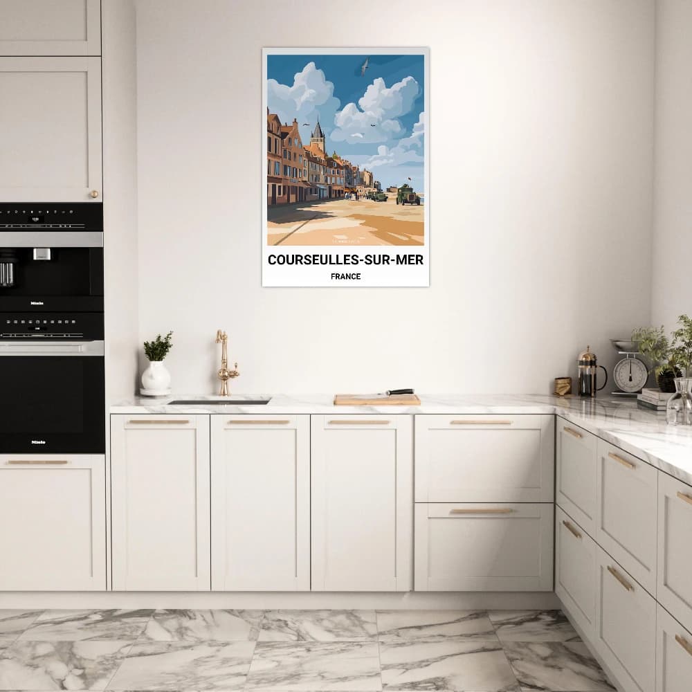 Affiche COURSEULLES-SUR-MER - Image 4 of 6