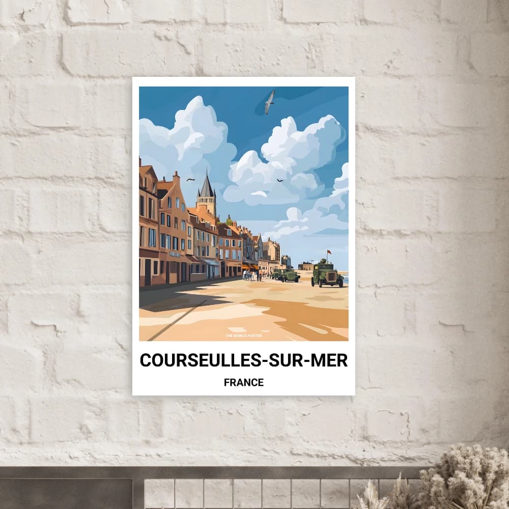 Affiche COURSEULLES-SUR-MER - Image 5 of 6