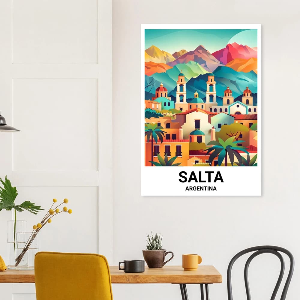 Affiche SALTA - Image 4 of 6