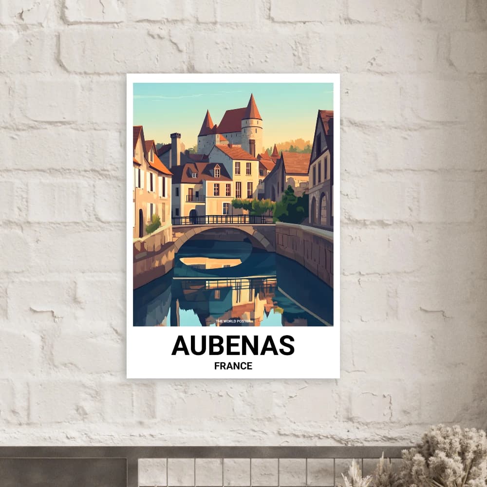 Affiche AUBENAS - Image 2 of 6